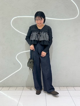 MORIさん（レディース・159cm）の冬コーディネート