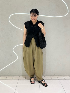 MORIさん（レディース・159cm）の夏コーディネート