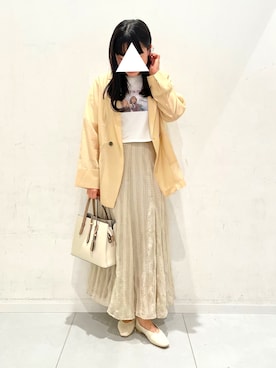 MORIさん（レディース・159cm）の春コーディネート