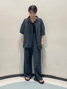 MORIさん（レディース・159cm）の夏コーディネート