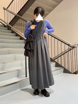 MORIさん（レディース・159cm）の秋コーディネート