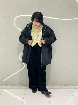 「アイテム（その他シューズ）」を使った、MORIさん（レディース・159cm）の冬コーディネート