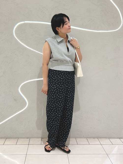 アシンメトリースリムショルダーBAG