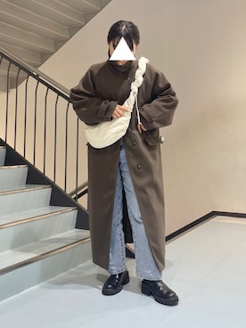 MORIさん（レディース・159cm）の冬コーディネート