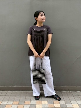 MORIさん（レディース・159cm）の夏コーディネート