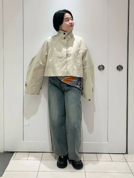 「158cm」｜MORIさん（レディース・159cm）の冬コーディネート