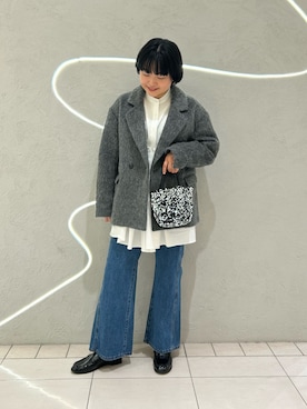 「アイテム（その他シューズ）」を使った、MORIさん（レディース・159cm）の秋コーディネート