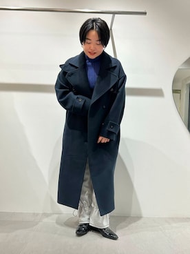 「158cm」｜MORIさん（レディース・159cm）の冬コーディネート