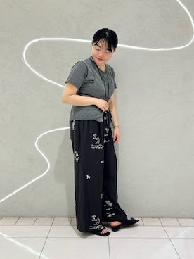 「帰省コーデ」｜MORIさん（レディース・159cm）の春コーディネート