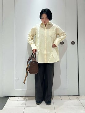 「158cm」｜MORIさん（レディース・159cm）の冬コーディネート