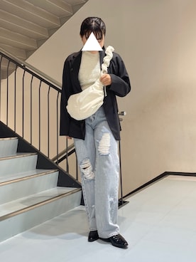 MORIさん（レディース・159cm）の冬コーディネート