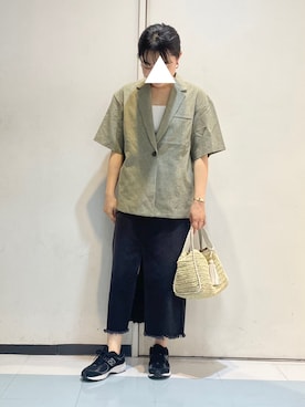 MORIさん（レディース・159cm）の春コーディネート