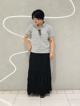 MORIさん（レディース・159cm）の夏コーディネート