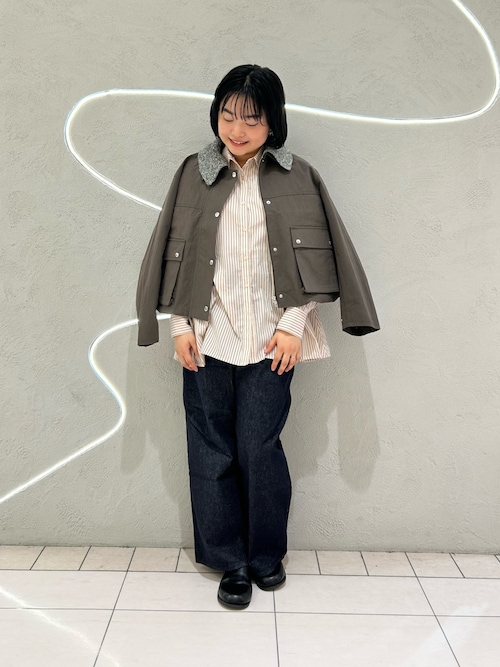 KBF（ケービーエフ） ブルゾン アウター 2WAYカラーバルーンブルゾン