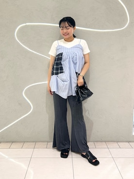 MORIさん(レディース・159cm)の夏コーディネート