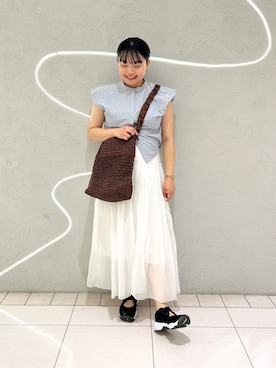 MORIさん(レディース・159cm)の夏コーディネート