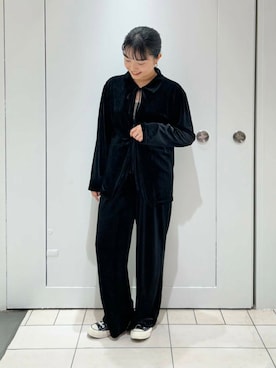 「夏アイテム」｜MORIさん（レディース・159cm）の秋コーディネート