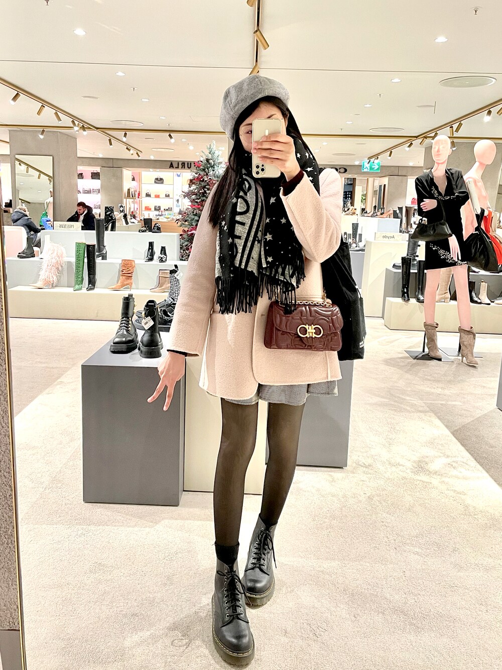 GUCCI/グッチ】ボストン メガネ GG0947OA 005を使った人気ファッション 