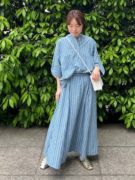 「conges payes ADIEU TRISTESSE（コンジェ ペイエ アデュートリステス）のアイテム」を使った、congespayesADIEUTRISTESSEさん（レディース・152cm）の春コーディネート