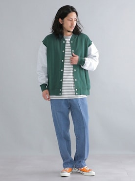 鈴木さん（メンズ・171cm）の春コーディネート