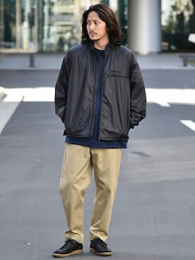 鈴木さん(メンズ・171cm)の春コーディネート