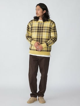 SHIPS別注】Dickies: テーパード ワーク チノパンツを使った人気