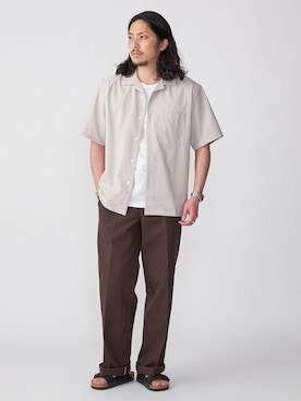 鈴木さん(メンズ・171cm)の夏コーディネート