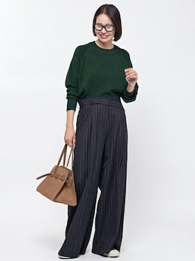 「SOPHIE BUHAI（ソフィーブハイ）のアイテム」を使った、STAFF.Nさん（レディース・167cm）の秋コーディネート