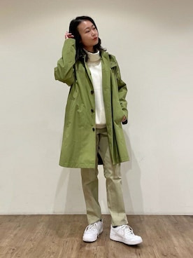 「TAKEO KIKUCHI（タケオキクチ）のアイテム（ジャケット/アウター）」を使った、TAKEO KIKUCHIさん（レディース・164cm）の冬コーディネート