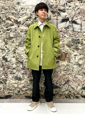「タケオキクチ(TAKEO KIKUCHI)」｜「アイテム（ブルゾン）」を使った、TAKEO KIKUCHIさん（メンズ・169cm）の冬コーディネート
