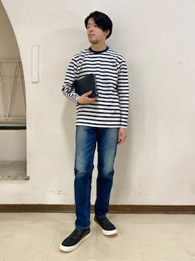 TAKEO KIKUCHIさん(メンズ・170cm)の冬コーディネート