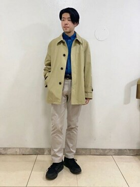 「タケオキクチ(TAKEO KIKUCHI)」｜「アイテム（ブルゾン）」を使った、TAKEO KIKUCHIさん（メンズ・170cm）の冬コーディネート