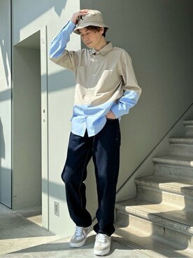 TAKEO KIKUCHIさん(メンズ・176cm)の春コーディネート