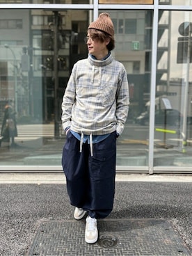 TAKEO KIKUCHIさん(メンズ・176cm)の春コーディネート
