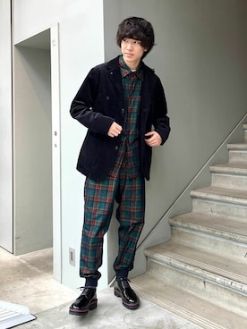 TAKEO KIKUCHIさん（メンズ・172cm）の秋コーディネート