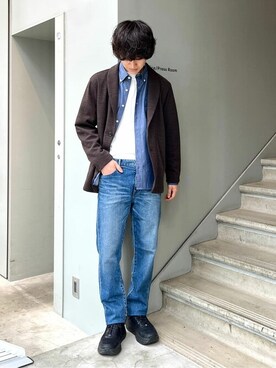 TAKEO KIKUCHIさん(メンズ・172cm)の秋コーディネート