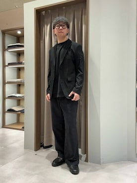 「TAKEO KIKUCHI（タケオキクチ）のアイテム（ジャケット/アウター）」を使った、TAKEO KIKUCHIさん（メンズ・170cm）の夏コーディネート