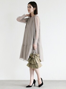 kaeneSTAFFさん（レディース・162cm）の春コーディネート