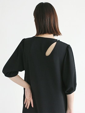 「アイテム（ドレス）」を使った、kaeneSTAFFさん（レディース・162cm）の春コーディネート