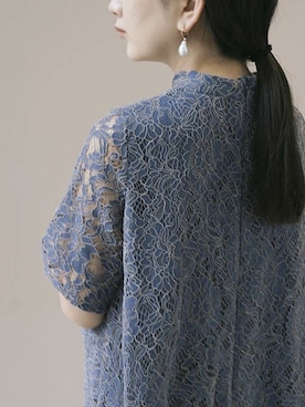 「アイテム（ドレス）」を使った、kaeneSTAFFさん（レディース・155cm）の夏コーディネート