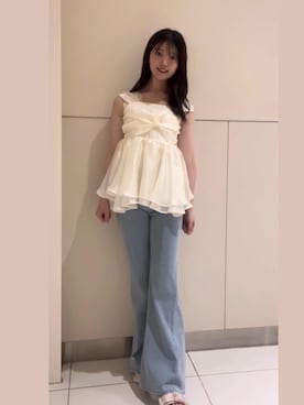 ゆいさん（レディース・155cm）の夏コーディネート