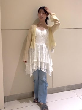 ゆいさん（レディース・155cm）の夏コーディネート