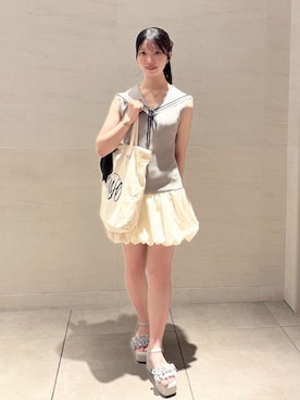 ゆいさん(レディース・155cm)の夏コーディネート