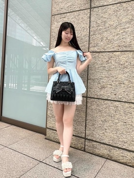 ゆいさん(レディース・155cm)の夏コーディネート