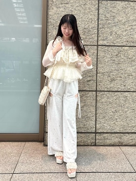 ゆいさん(レディース・155cm)の夏コーディネート