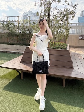 「ミニ」｜ゆいさん（レディース・155cm）の夏コーディネート