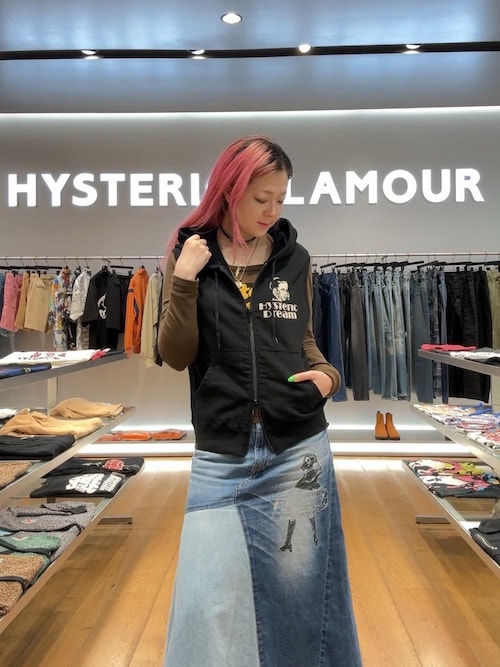 [HYSTERIC GLAMOUR] スカル&バタフライ リボンチョーカー METAL SYMBOL LOGO チョーカー|HYSTERIC GLAMOUR WOMEN