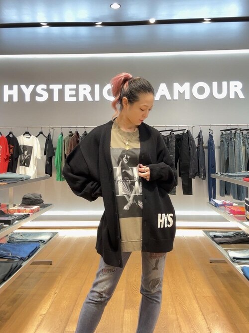 HYSTERIC GLAMOUR仙台店Ayakaさんのスウェットパンツを使った 