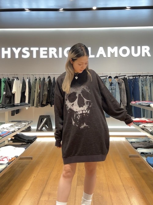 HYSTERIC GLAMOUR仙台店Ayakaさんのワンピースを使った HYSTERIC GLAMOUR仙台店Ayakaさんのワンピースを使った