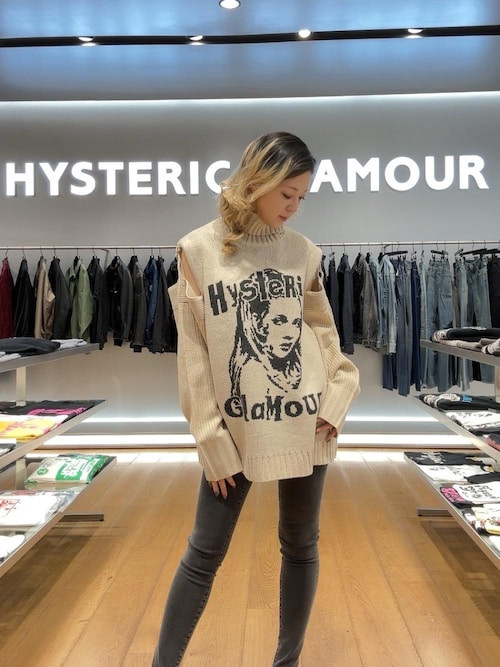 ヒステリックグラマー タートルニット HYSTERIC GLAMOUR